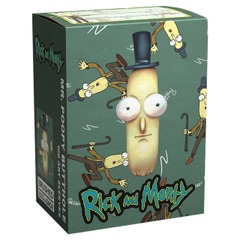 Dragon Shields: (100) Brushed Art - Rick & Morty - Mr. Poopy Butthole